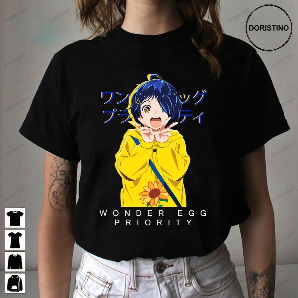 Ai Ohto Wonder Egg Priority Limited Edition T-shirts